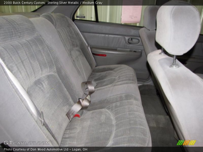 Sterling Silver Metallic / Medium Gray 2000 Buick Century Custom