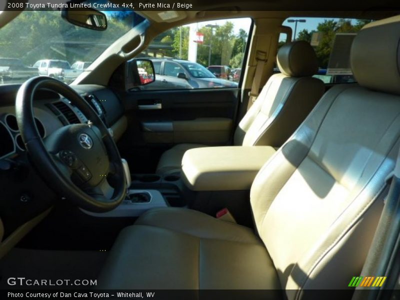 Pyrite Mica / Beige 2008 Toyota Tundra Limited CrewMax 4x4