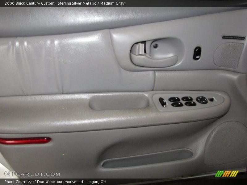 Sterling Silver Metallic / Medium Gray 2000 Buick Century Custom