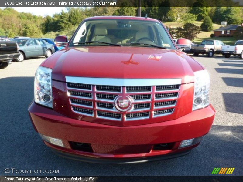 Infrared / Cocoa/Light Cashmere 2008 Cadillac Escalade AWD