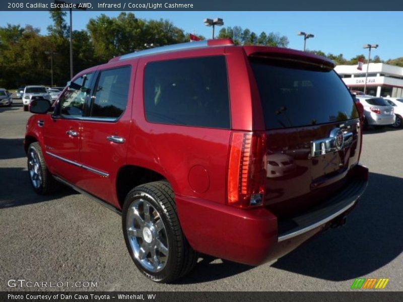 Infrared / Cocoa/Light Cashmere 2008 Cadillac Escalade AWD