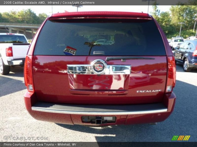 Infrared / Cocoa/Light Cashmere 2008 Cadillac Escalade AWD