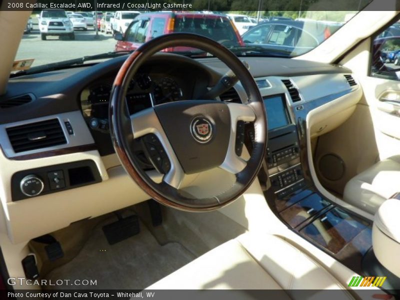 Infrared / Cocoa/Light Cashmere 2008 Cadillac Escalade AWD