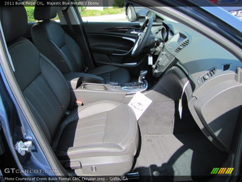 Majestic Blue Metallic / Ebony 2011 Buick Regal CXL