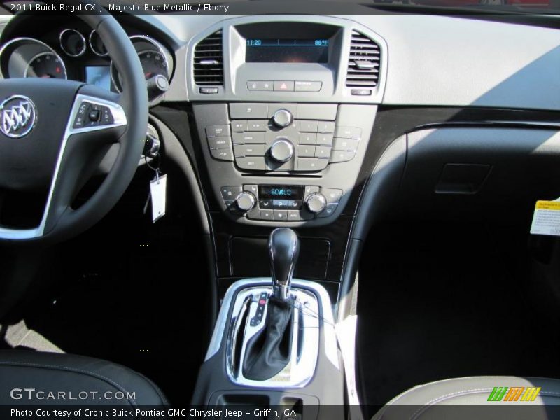 Majestic Blue Metallic / Ebony 2011 Buick Regal CXL