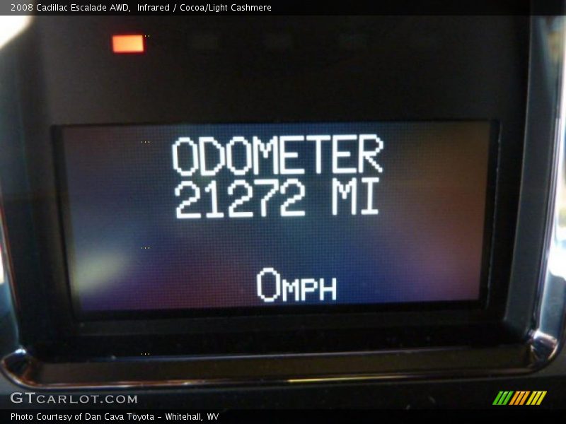 Infrared / Cocoa/Light Cashmere 2008 Cadillac Escalade AWD