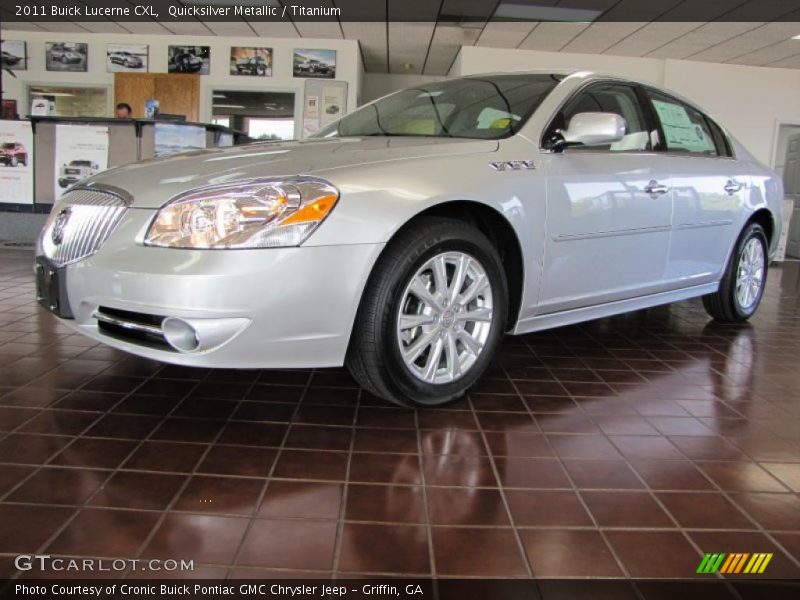 Quicksilver Metallic / Titanium 2011 Buick Lucerne CXL
