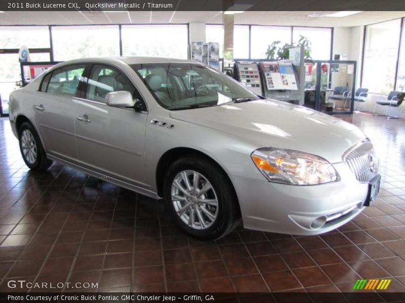 Quicksilver Metallic / Titanium 2011 Buick Lucerne CXL