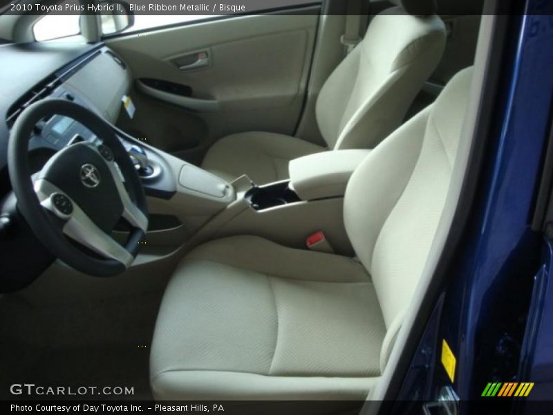 Blue Ribbon Metallic / Bisque 2010 Toyota Prius Hybrid II