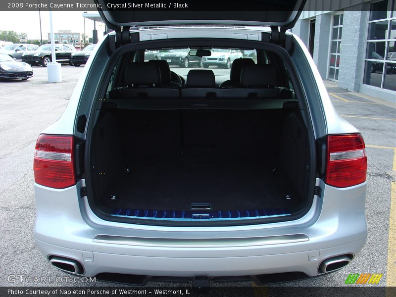 Crystal Silver Metallic / Black 2008 Porsche Cayenne Tiptronic