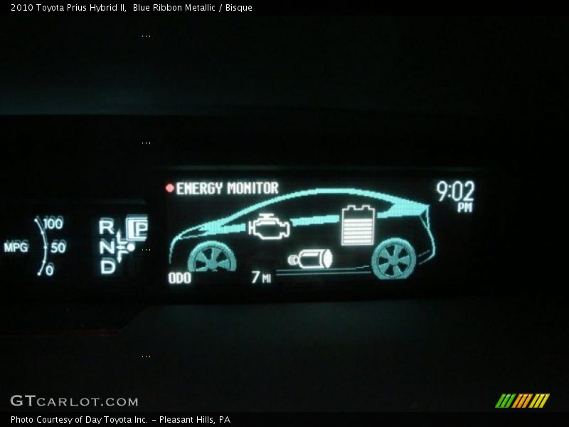 Blue Ribbon Metallic / Bisque 2010 Toyota Prius Hybrid II