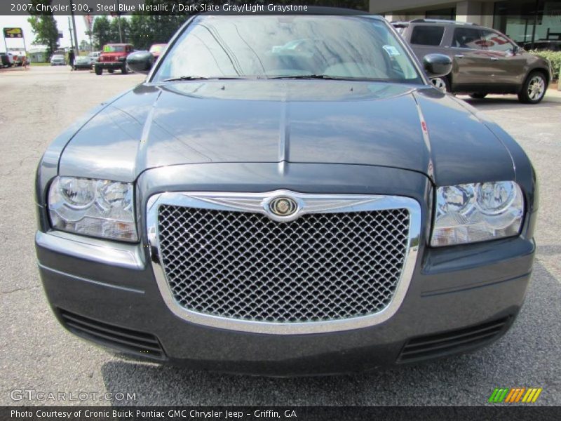 Steel Blue Metallic / Dark Slate Gray/Light Graystone 2007 Chrysler 300