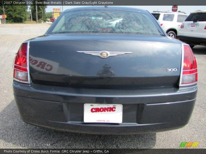 Steel Blue Metallic / Dark Slate Gray/Light Graystone 2007 Chrysler 300