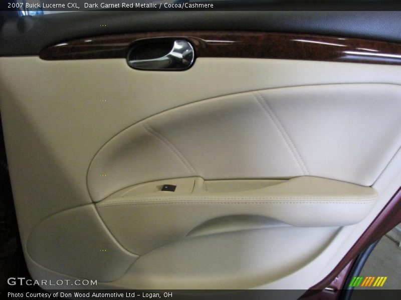 Dark Garnet Red Metallic / Cocoa/Cashmere 2007 Buick Lucerne CXL