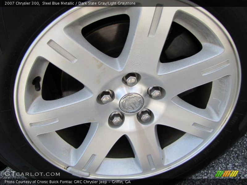 Steel Blue Metallic / Dark Slate Gray/Light Graystone 2007 Chrysler 300