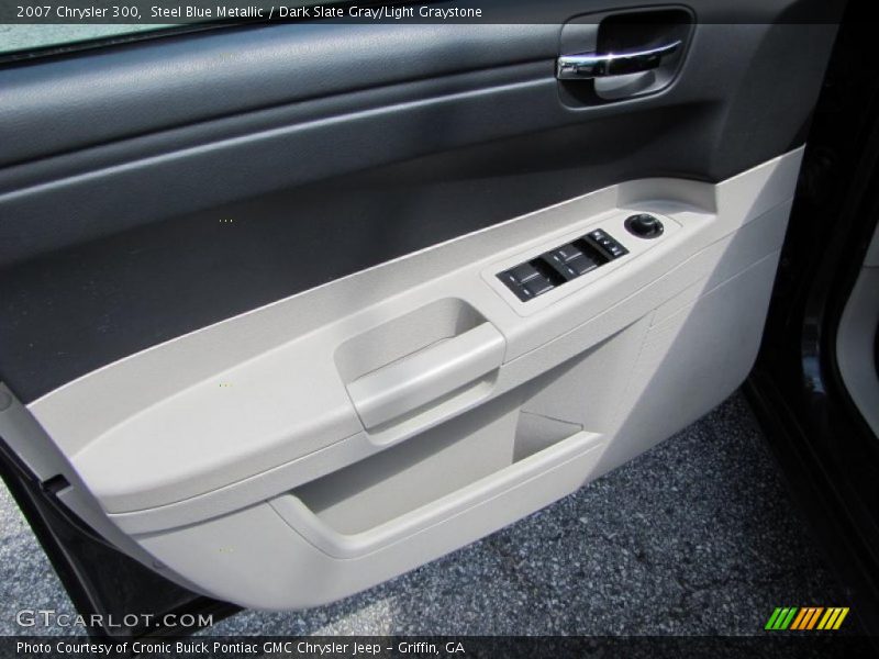Steel Blue Metallic / Dark Slate Gray/Light Graystone 2007 Chrysler 300