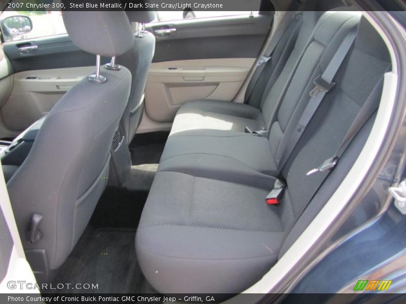 Steel Blue Metallic / Dark Slate Gray/Light Graystone 2007 Chrysler 300