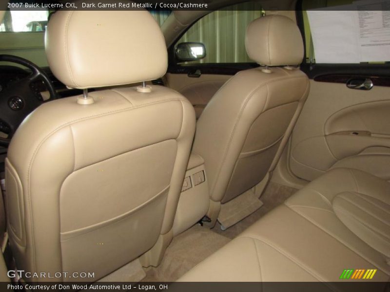Dark Garnet Red Metallic / Cocoa/Cashmere 2007 Buick Lucerne CXL