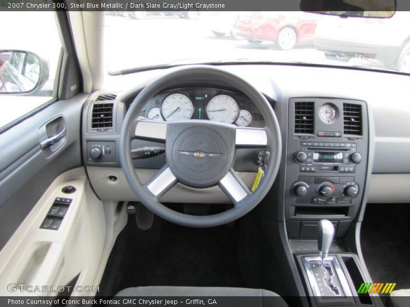 Steel Blue Metallic / Dark Slate Gray/Light Graystone 2007 Chrysler 300