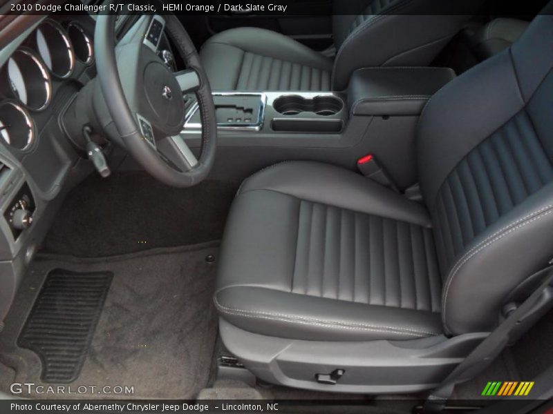HEMI Orange / Dark Slate Gray 2010 Dodge Challenger R/T Classic