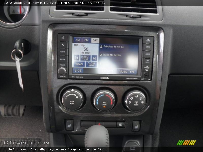 HEMI Orange / Dark Slate Gray 2010 Dodge Challenger R/T Classic