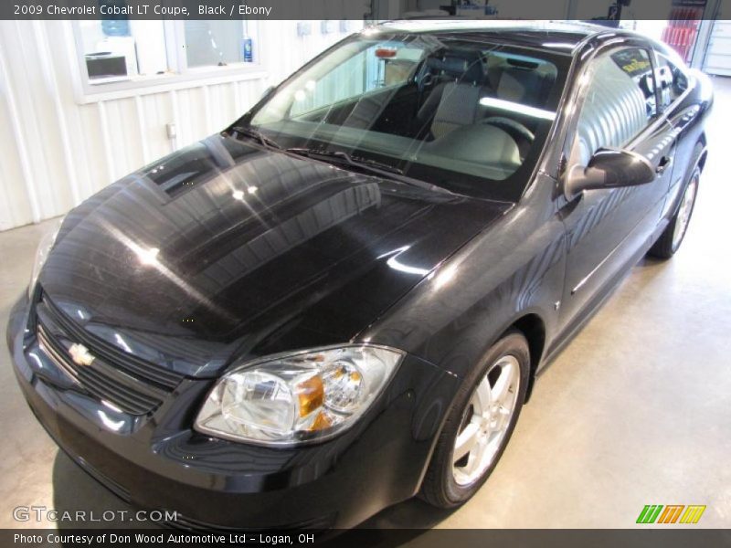 Black / Ebony 2009 Chevrolet Cobalt LT Coupe