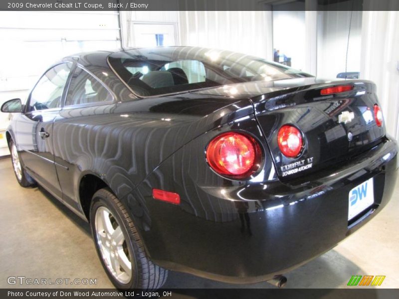 Black / Ebony 2009 Chevrolet Cobalt LT Coupe