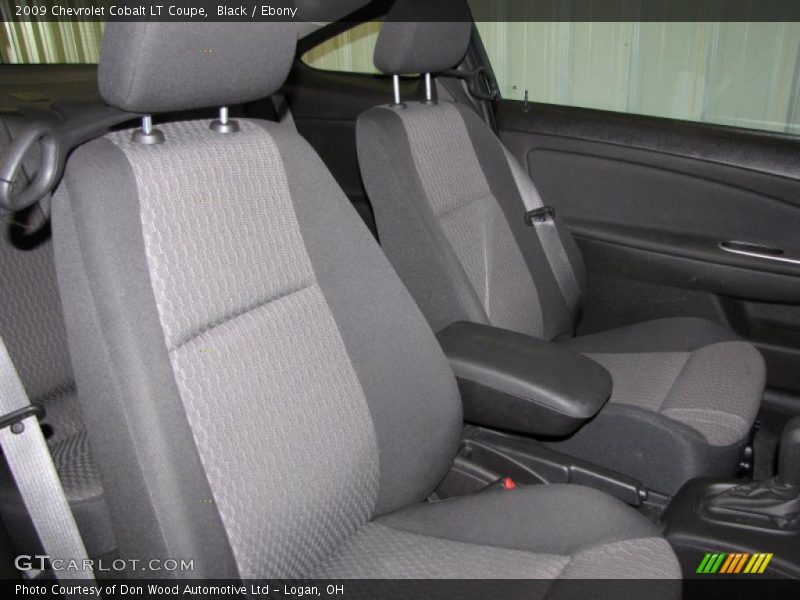 Black / Ebony 2009 Chevrolet Cobalt LT Coupe