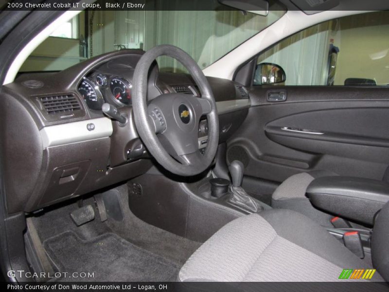 Black / Ebony 2009 Chevrolet Cobalt LT Coupe
