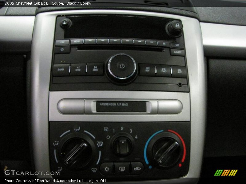 Black / Ebony 2009 Chevrolet Cobalt LT Coupe