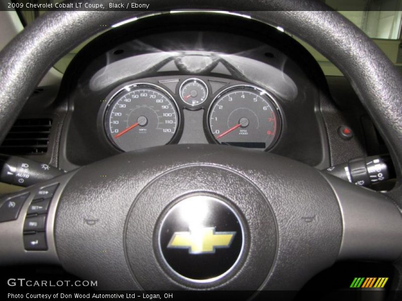 Black / Ebony 2009 Chevrolet Cobalt LT Coupe