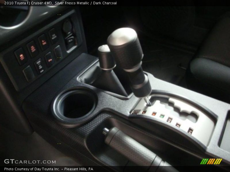 Silver Fresco Metallic / Dark Charcoal 2010 Toyota FJ Cruiser 4WD