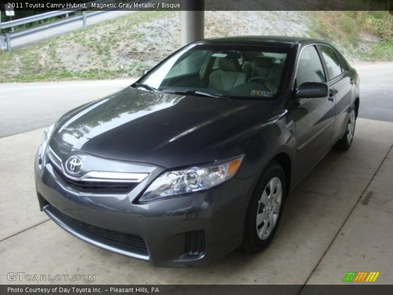 Magnetic Gray Metallic / Bisque 2011 Toyota Camry Hybrid