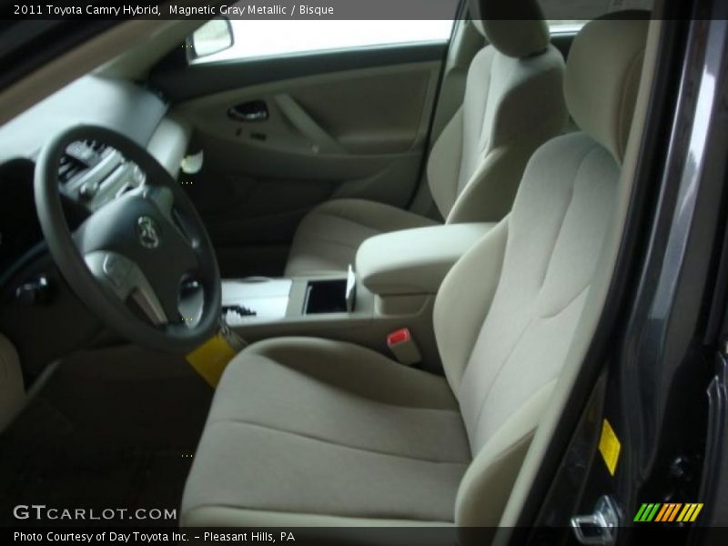 Magnetic Gray Metallic / Bisque 2011 Toyota Camry Hybrid