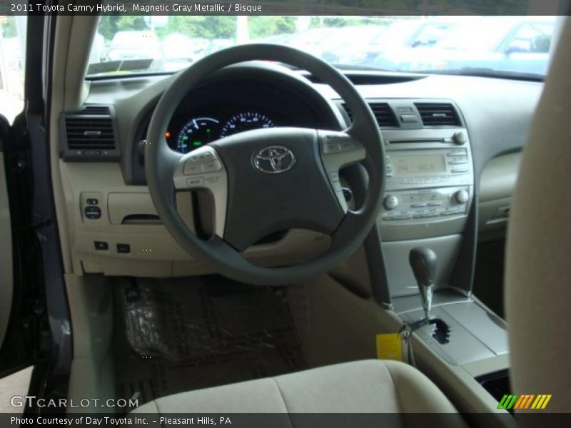 Magnetic Gray Metallic / Bisque 2011 Toyota Camry Hybrid