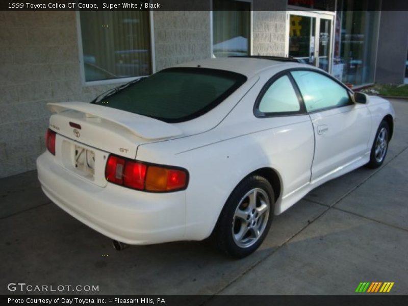 Super White / Black 1999 Toyota Celica GT Coupe