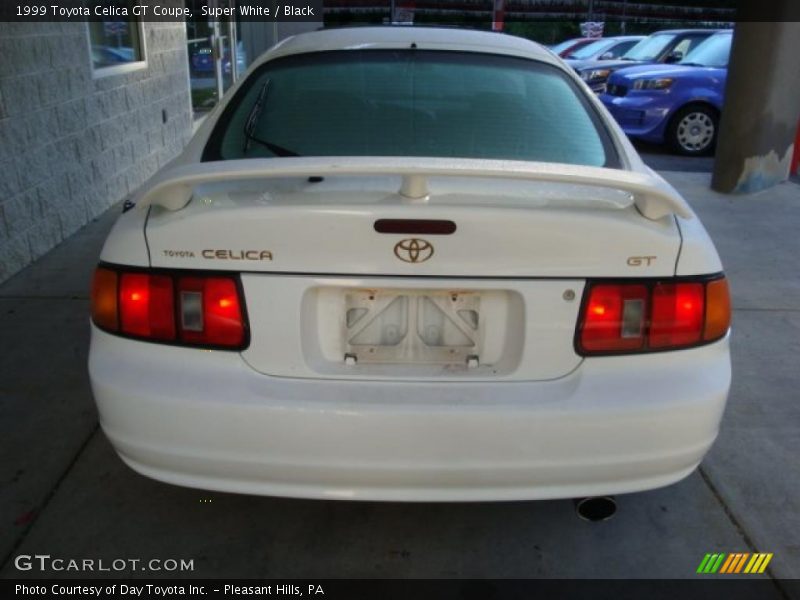 Super White / Black 1999 Toyota Celica GT Coupe
