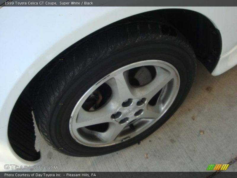 Super White / Black 1999 Toyota Celica GT Coupe