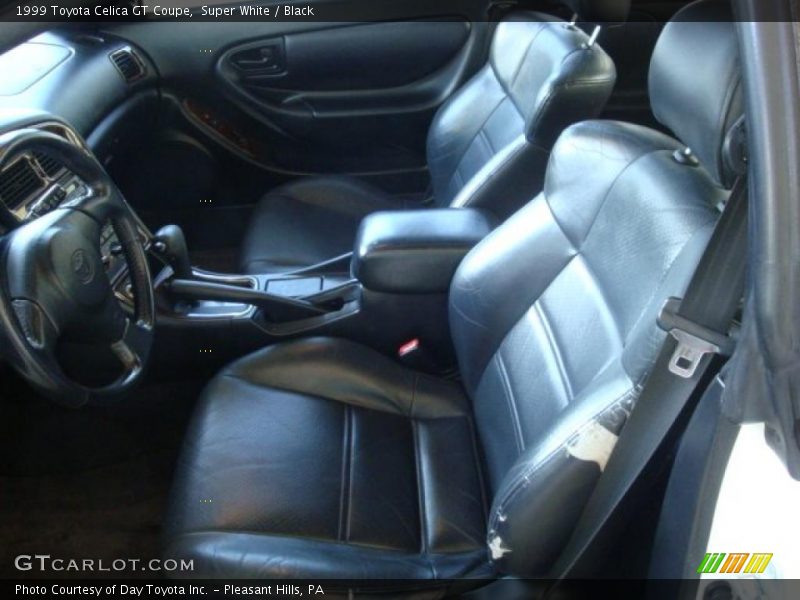 Super White / Black 1999 Toyota Celica GT Coupe