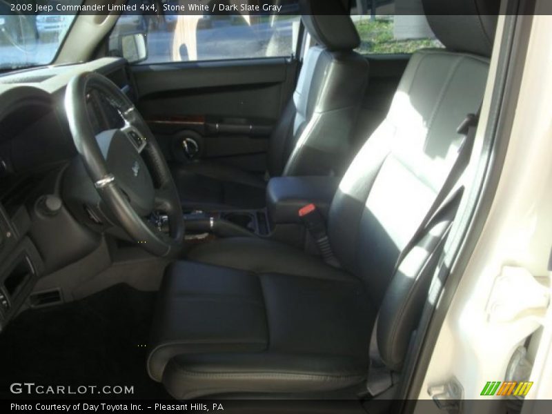 Stone White / Dark Slate Gray 2008 Jeep Commander Limited 4x4