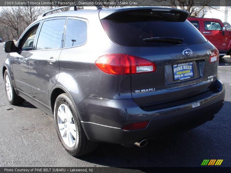 Diamond Gray Metallic / Slate Gray 2009 Subaru Tribeca Limited 7 Passenger