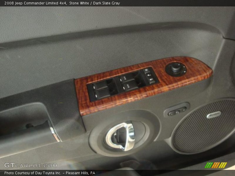 Stone White / Dark Slate Gray 2008 Jeep Commander Limited 4x4