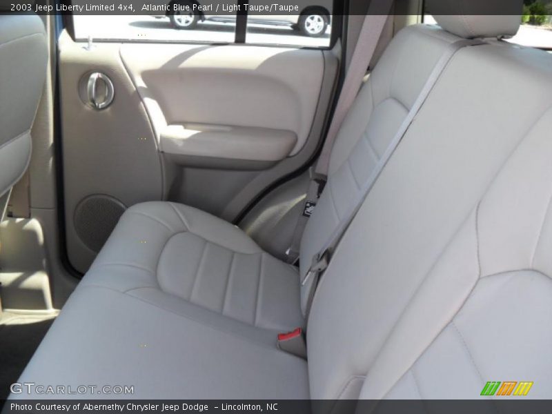 Atlantic Blue Pearl / Light Taupe/Taupe 2003 Jeep Liberty Limited 4x4