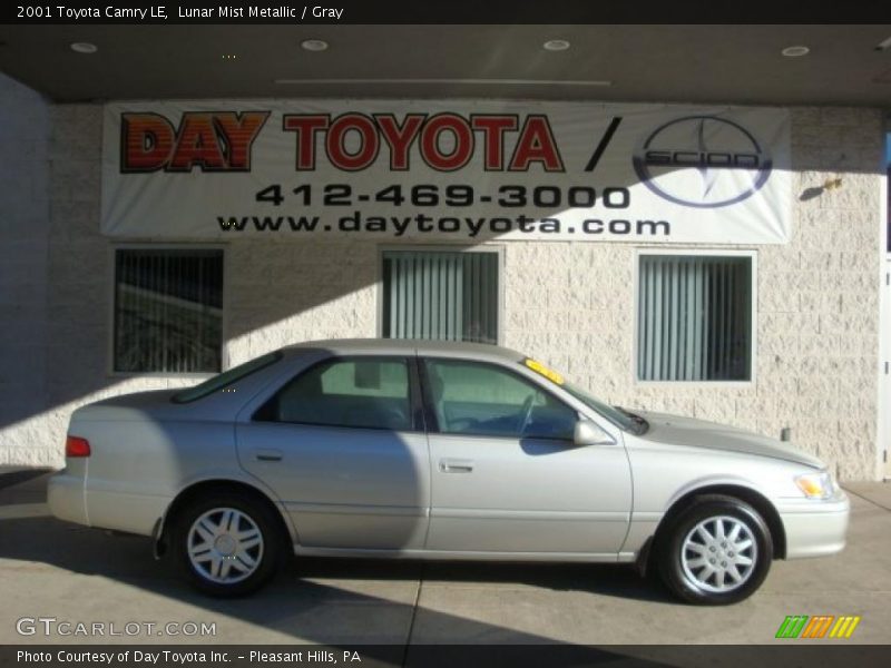 Lunar Mist Metallic / Gray 2001 Toyota Camry LE