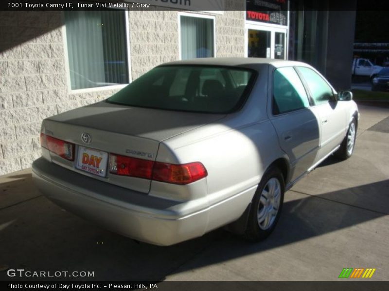 Lunar Mist Metallic / Gray 2001 Toyota Camry LE