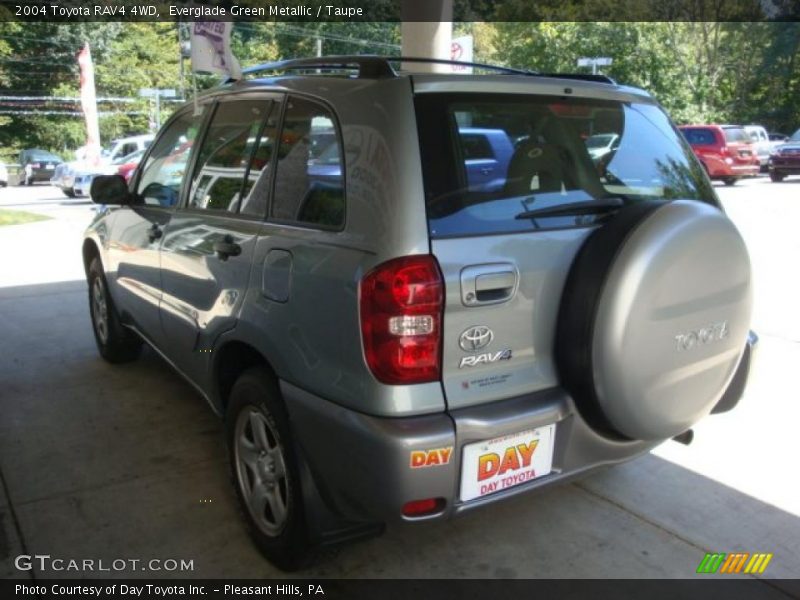 Everglade Green Metallic / Taupe 2004 Toyota RAV4 4WD