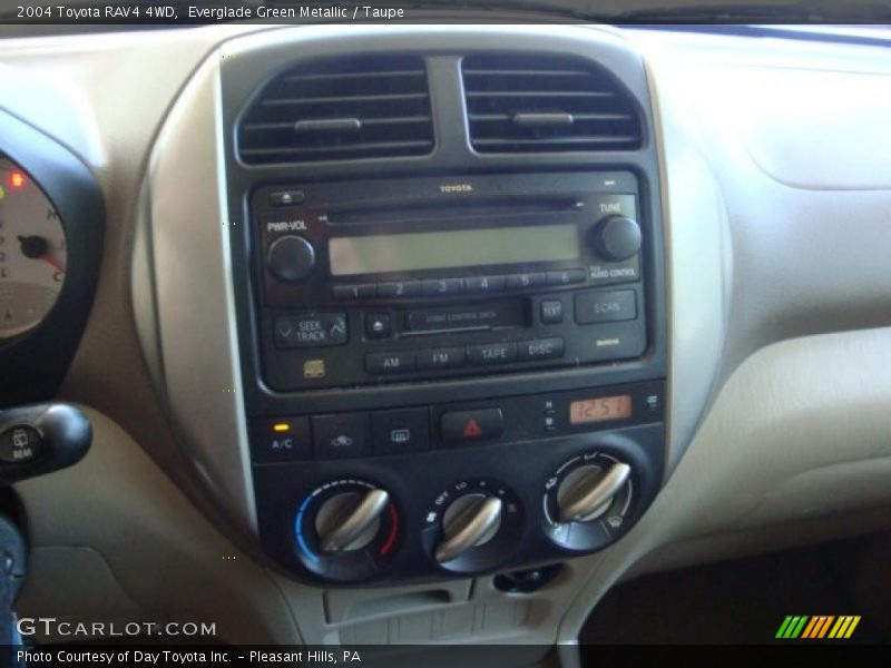 Everglade Green Metallic / Taupe 2004 Toyota RAV4 4WD