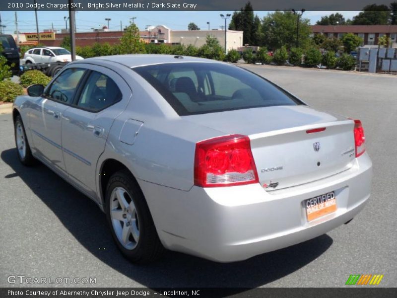 Bright Silver Metallic / Dark Slate Gray 2010 Dodge Charger SXT