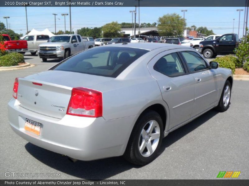 Bright Silver Metallic / Dark Slate Gray 2010 Dodge Charger SXT