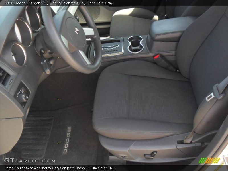 Bright Silver Metallic / Dark Slate Gray 2010 Dodge Charger SXT